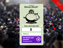 Tablet Screenshot of moneymouth.com